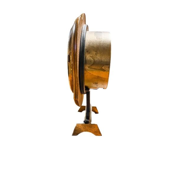 Mid-Century Orfac Mantle Winding Clock - Picture 4 of 5